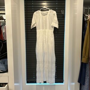 LoveShackFancy White Maxi Dress